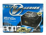 Ultra V Series ULT-500P Atx Computer Power Supply 500W Open. Price: $27.99.