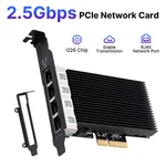Intel I226-V 2.5GBPS Pcie Network Card Gigabit Lan Adapter Nic RJ45 Port Nas New. Price: $63.98.