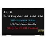 M35738-1J0 13.3" Oled Fhd Lcd Touch Screen For Hp Envy 13M-BD1033DX 13M-BD0033DX New. Price: $215.00.