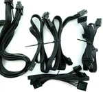 Corsair Psu Power Supply Cables - Type 3/4 Rmx Hx Pcie Sata Molex Cpu Sleeved New. Price: $10.86.