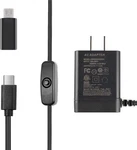 Smraza 5.1V 3A Power Supply Compatible With Raspberry Pi 4 On/off Switch, Usb-c New. Price: $16.43.