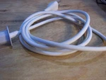 Apple A7 (6-FOOT) 3-PRONG Power Cable For Imac (angled Connector) Off White Used. Price: $7.99.