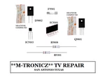 Repair Kit For Vizio M502I-B1 ADTVD3613XA6 Power Supply Won't Turn New. Price: $18.95.