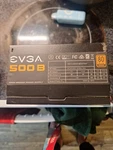 Evga 500B 500W Atx Power Supply 80 Plus Bronze Black 100-240V 8A Used. Price: $36.99.