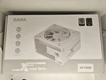 Sama XF750W White Power Supply Atx 3.0 Pcie 5.0 80 Plus Gold Full Modular Open. Price: $69.99.