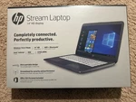 New Hp Stream 14-CB012WM 14" Intel Celeron N3060 4GB 32GB Laptop. Price: $95.00.
