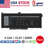 For Dell Latitude 5520 Laptop Battery 63WH 15.2V - RJ40G 075X16 0WK3F1 0M3KCN New. Price: $19.59.