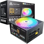 Auotac Fully Modular Power Supply, 80+ Gold Certified Psu, 850W, Black New. Price: $118.99.