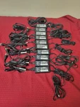 Lot Of 10 Genuine 65 Watt Large Tip Ac Adapters With Power Cord 19.5V 7.4MM Used. Price: $79.00.