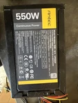 Antec VP550F 20+4 Pin 550W Atx Desktop Power Supply Used. Price: $39.90.