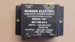 Warner Electric WSCC-101 901-00-014 One Shot Power Supply For Wrap Spring Clutch Used. Price: $49.95.