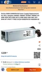 500W Dell Power Supply Replacement New. Price: $150.00.