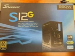 Seasonic S12G 550W Atx 12V Power Supply Series 80 Plus Gold- New In The Box. Price: $95.00.
