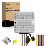 Nilight Voltage Converter Regulator 48V 12V 240W 20A Waterproof 50148A Open. Price: $15.99.