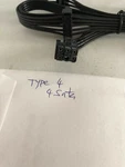 Corsair 6 Pin To 4X Sata Driver Power Cable For CX550M , Original New. Price: $10.99.