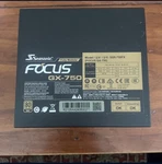 Seasonic Focus Plus Series SSR-750FX 750W 80 Gold Used. Price: $85.00.