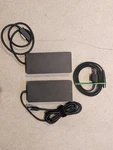 Genuine Microsoft Surface Dock Model 1661 & 1749 90W Power Adapter - Both Oem Used. Price: $30.00.