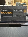 Evga 500 Bq - 80 Plus Bronze Power Supply W/cables Used. Price: $25.00.