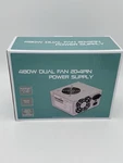 Logisys PS480D2 480W Dual Fan Atx 20+4 Pin Power Supply New Open Box. Price: $24.99.