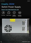 Creality CMS-350-24 Power Supply For 3D Printers Ender & Series Compatible New. Price: $19.95.
