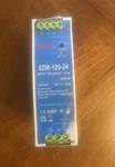 Nvvv EDR-120-24 Single Output Din Rail Power Supply 24V 5 Amp 120W New Sealed. Price: $30.00.