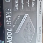 Thermaltake Smart Series 700W Atx Power Supply Ultra Quiet 1 Fan Black New. Price: $39.99.
