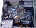 Custom Pc Pentium Gold G4600 3.6GHZ 16GB DDR4 ASUS110M-K 600W Evga Coolermaster Used. Price: $140.00.