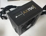 Corsair AX750 Modular Atx Power Supply 750W Black 24 Pin 4+4 Cpu 6+2 Pcie Used. Price: $35.00.