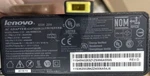 Lenovo ADLX65NCC2A 65W 20V 3.25A 36200284 45N0263 45N0480 Used. Price: $12.00.