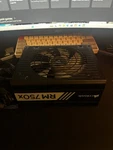 Corsair RM750X (model RPS0109)-750W Fully Modular Power Supply W/cables Pictured Used. Price: $39.99.