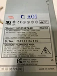 Agi HP-235ATXAK Rev 01 Power Supply 235W Used. Price: $25.00.