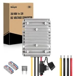 Nilight 48V 36V 12V Voltage Converter 360W 30A Regulator New. Price: $21.99.