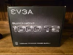 Evga Supernova T2 Power Supply 80+ Titanium, 1000W Used. Price: $175.00.
