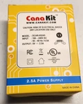 Cana Kit Raspberry Pi 3 B+ Power Supply, 2.5 Adapter, 5V New. Price: $8.99.
