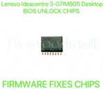 Lenovo Ideacentre 3-07IMB05 Desktop, Admin Password Bios Chip IB460CX REV1.0 Open. Price: $26.88.