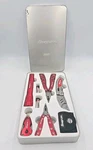 Nos 5 Piece Mini Multi Set Tin Knife Flashlights New. Price: $74.95.