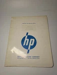 Hp 710B Power Supply Operating & Servicing Manual Prefix 526 Used. Price: $16.40.
