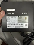 Great Wall E500 500W 80 Plus Gold Atx Power Supply 24 Pin Pcie Sata Used. Price: $35.00.