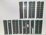 Module Lot 72-PIN 60NS 70NS Dram Simm MN414400CSJ TMS44409DJ Npn Non-parity Used. Price: $20.00.