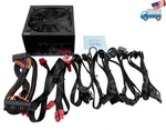 Powerspec 650W Full Modular 80+ Gold 4X Pcie Atx/eps 12V Gaming Supply Open. Price: $57.99.