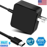 For Lenovo Thinkpad L480 L490 L580 L590 Ac Adapter Charger Power Cord Usb-c 45W New. Price: $11.99.