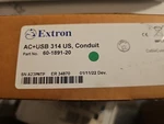 Extron Ac+usb 314 Us, Conduit / 60-1891-20 300 Power Module For Cable Cubby (C4) New. Price: $149.99.