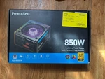 Powerspec 850 Watt 80 Plus Gold Atx Fully Modular Supply With Rgb Lighting Open. Price: $65.00.