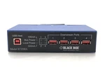 Black Box ICI200A Industrial 4-PORT Usb Hub 100MA & 500MA Used. Price: $134.96.