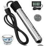 Pool Water Heater Above Ground, 2000W Portable Thermostat Auto Shutoff New. Price: $49.99.