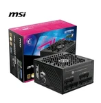 Msi Mpg A1000GS PCIE5 Fully Modular Gaming 1000W Power Supply 80+ Gold Dual 12V New. Price: $119.99.