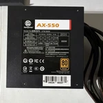 Apexgaming AX-550 550W Atx Power Supply 80 Plus Bronze, 24 Pin, Sata, Pcie Used. Price: $45.00.