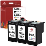 PG-245XL CL-246XL Ink Cartridge For Canon Pixma MG2522 TS3322 TR4522 Lot New. Price: $38.95.