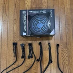Cables Only Evga 750 P5 Psu 80+ Platinum Modular Open. Price: $17.99.