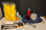 Backpacking Supplies Go-bag Lot Full Of Hiking Camping Survival New!. Price: $49.99.